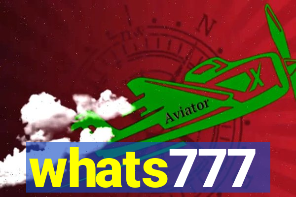 Logo da WHATS777