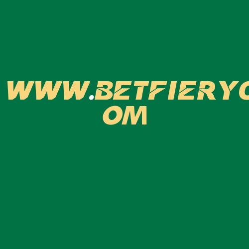 Logo da WWW.BETFIERYCOM