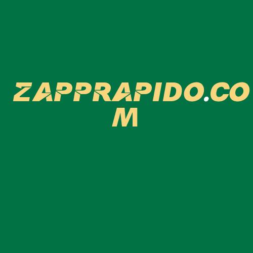 Logo da ZAPPRAPIDO